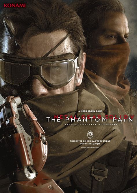 metal gear solid phantom pain box posters|phantom pain posters.